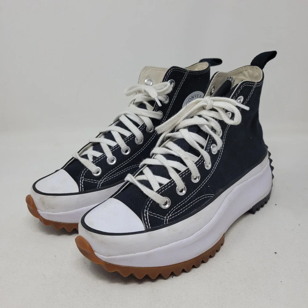 Converse Shoes Mens 7 W 8.5 Run Star Hike High Top Platform Sneakers 166800C - Picture 1 of 10